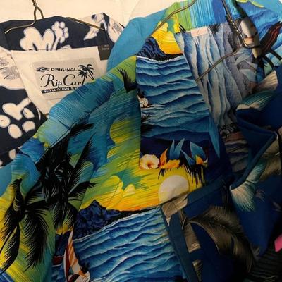 Men’s Floral Pattern Shirts sizes M & L