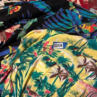 Men’s Floral Pattern Shirts sizes M & L