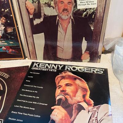 Kenny Rogers LP’s/Records & others