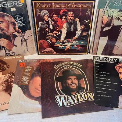Kenny Rogers LP’s/Records & others