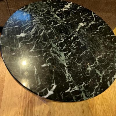 Stone Top Pedestal Stand/Table