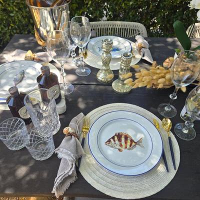 Sale Photo Thumbnail #26: Dining plates and more