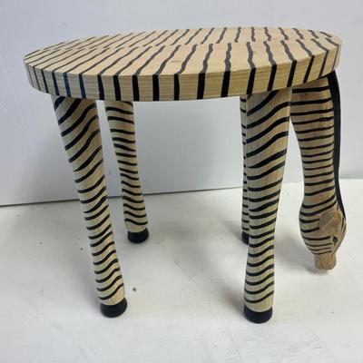 Fancy Animal / Zebra Stool