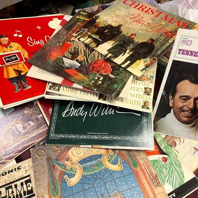 Huge Lot of Christmas Records