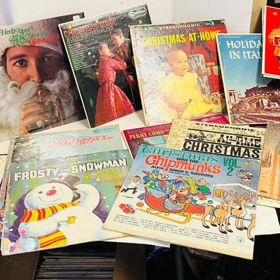 Huge Lot of Christmas Records