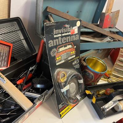 Tool Box & assorted Tools