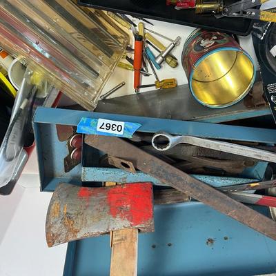 Tool Box & assorted Tools