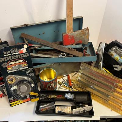 Tool Box & assorted Tools