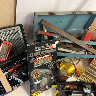 Tool Box & assorted Tools