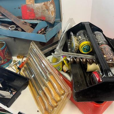 Tool Box & assorted Tools