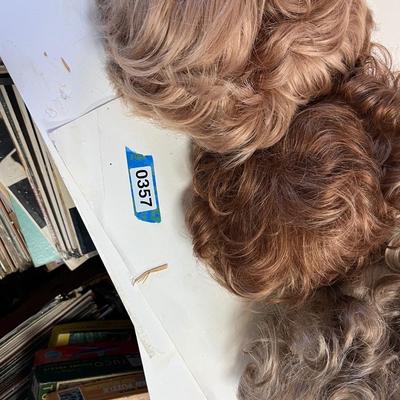 Mid Century Wig Lot