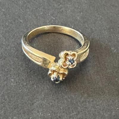 Toi et Moi ring, which is French for "you and me". symbolizing the union and connection of two individuals