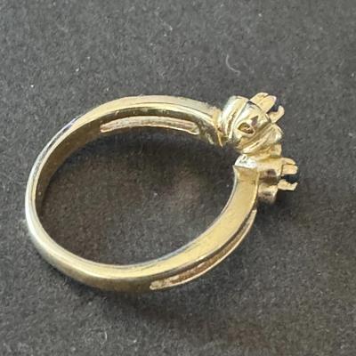 Toi et Moi ring, which is French for "you and me". symbolizing the union and connection of two individuals