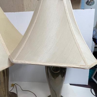 MCM Lamps. Pair with Shades
