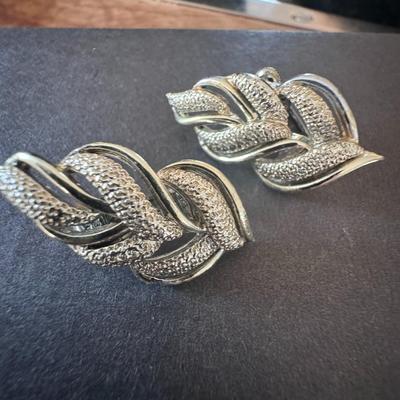 Coro - Clip-On Earrings