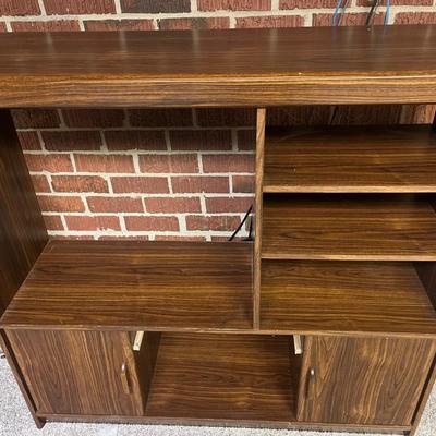 Entertainment Center. 48”x48”
