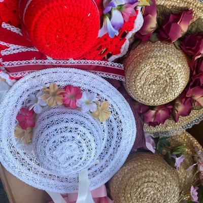 Mid Century Hats Lot