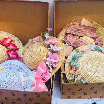 Mid Century Hats Lot