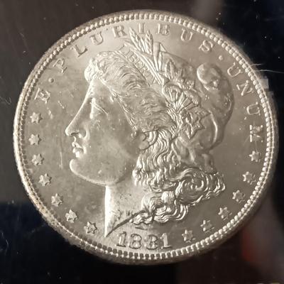 1881-S SILVER MORGAN DOLLAR