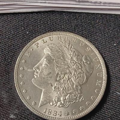 1884-O MORGAN SILVER DOLLAR