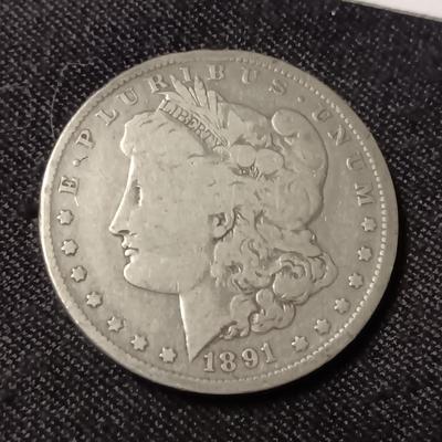 1891-O PEACE SILVER DOLLAR