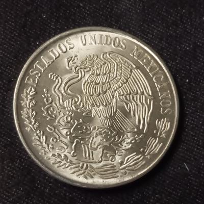 TWO 1979 CIEN PESOS .720 SILVER