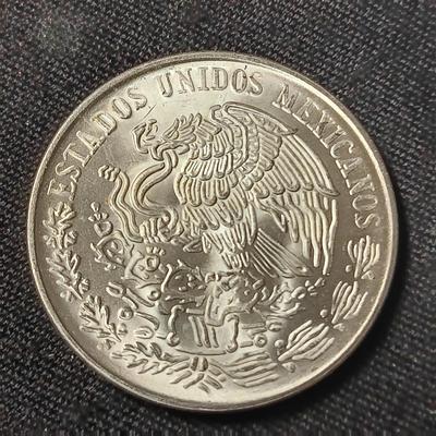 TWO 1979 CIEN PESOS .720 SILVER