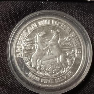 AMERICAN WILDLIFE SERIES .999 PURE SILVER