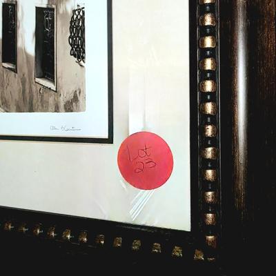 Sale Photo Thumbnail #104: 3 Ponti di Venezia framed signed prints. Frames measure 30" each.