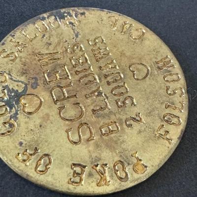 Brass token lot