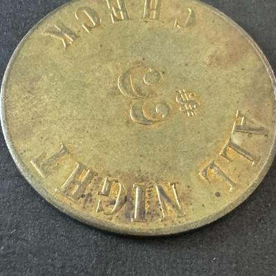 Brass token lot