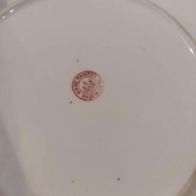 Vintage Japanese Moriage Dragonware Plate