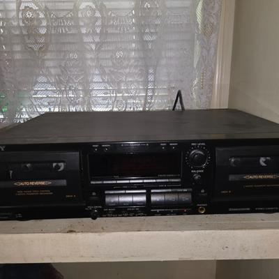 Sony dual tape deck