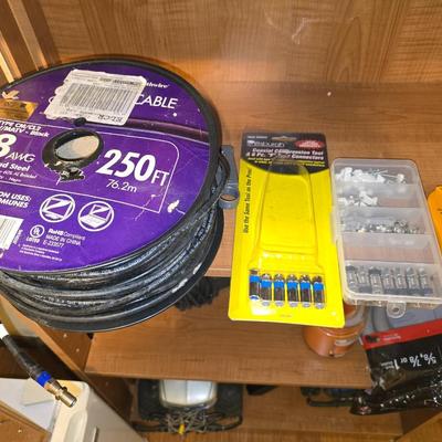 Cable and tools