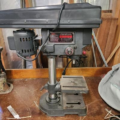 Craftsman 8" 3 Speed 1/6 H.P. Drill Press Tested