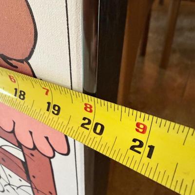 Rare Original 1954 Pig Pen Framed Poster