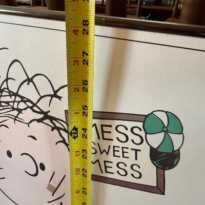 Rare Original 1954 Pig Pen Framed Poster