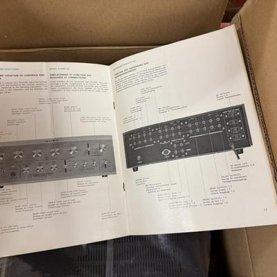 Sony Quadradial Stereo PreAmplifier