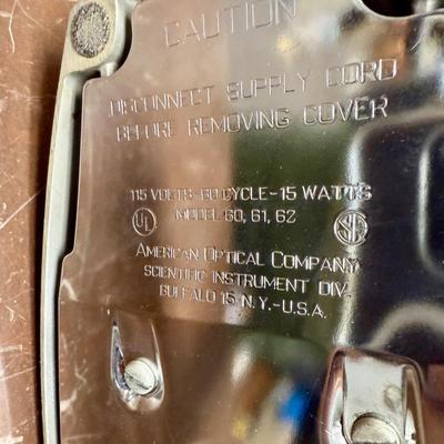 Sale Photo Thumbnail #333: Built-in light and 2 different lenses on a rotating plate.  Tested, works as expected.