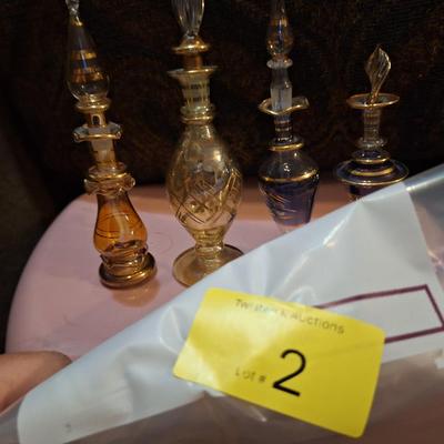 Sale Photo Thumbnail #8: Egyptian perfume bottles