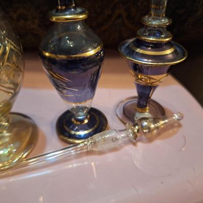 Sale Photo Thumbnail #13: Egyptian perfume bottles