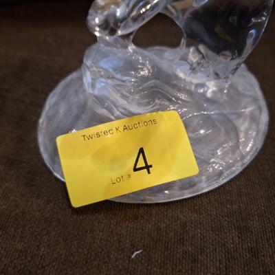 Sale Photo Thumbnail #21: Crystal bear (Princess house?)