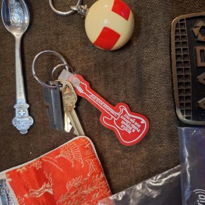 Sale Photo Thumbnail #74: keyrings and misc