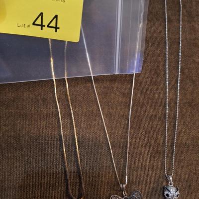 Sale Photo Thumbnail #202: 3 necklaces