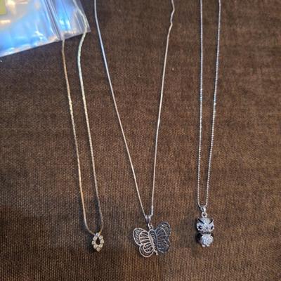 Sale Photo Thumbnail #201: 3 necklaces