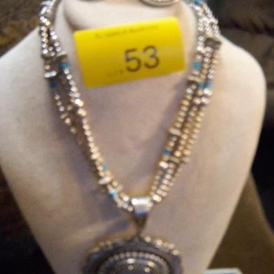 Sale Photo Thumbnail #248: necklace and earring set