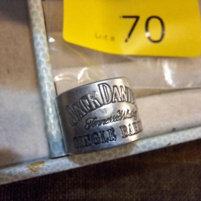 Jack Daniels/ducks unlimited ring 