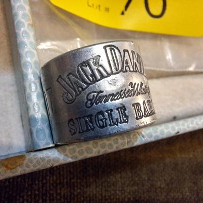 Jack Daniels/ducks unlimited ring 