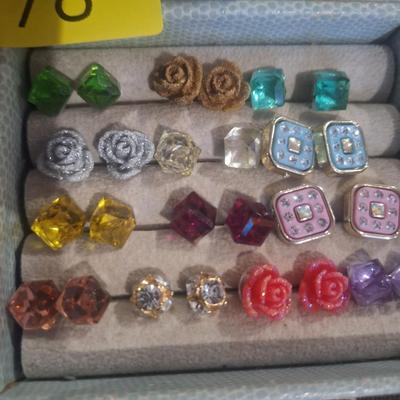 stud earrings- no backs