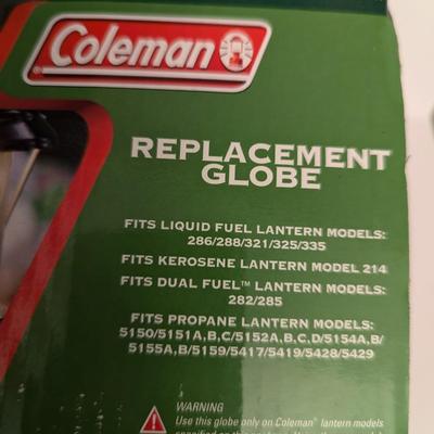 Coleman Lantern Replacement Glass Globe